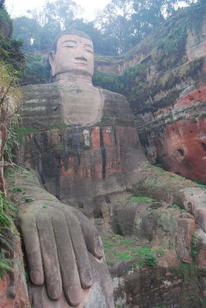 Leshan Giant Buddha Statue Sichuan, China