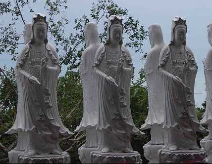Guanyin statues in China