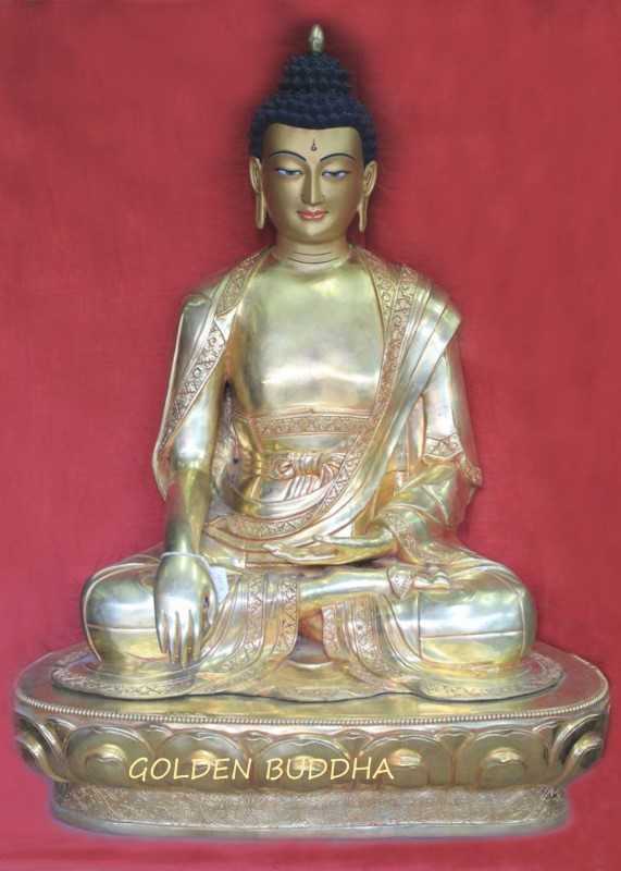 Shakyamuni Buddha - Bhumisparsha Mudra - Buddha Poses